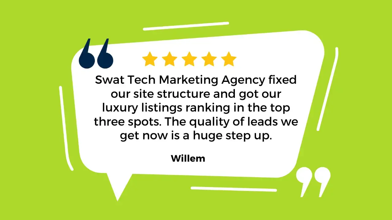 Amsterdam Client Reviews for Swat Tech Marketing Agency 1