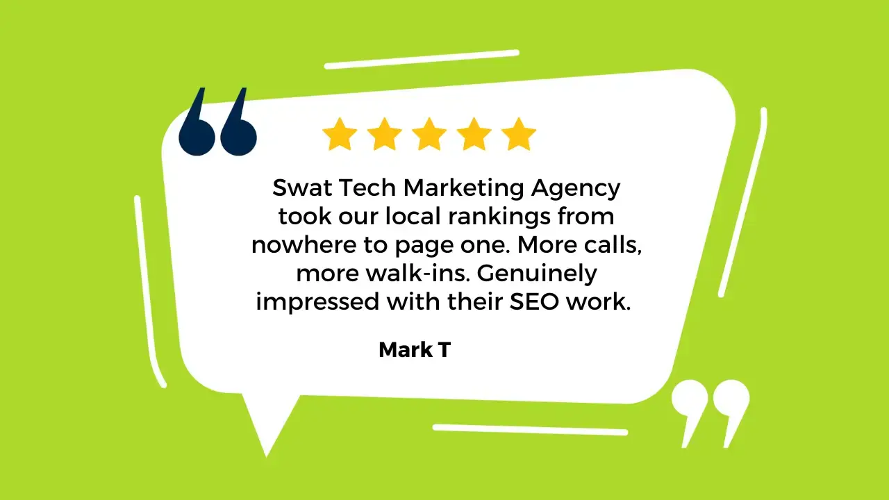 Client Reviews for Swat Tech Marketing Agency 1