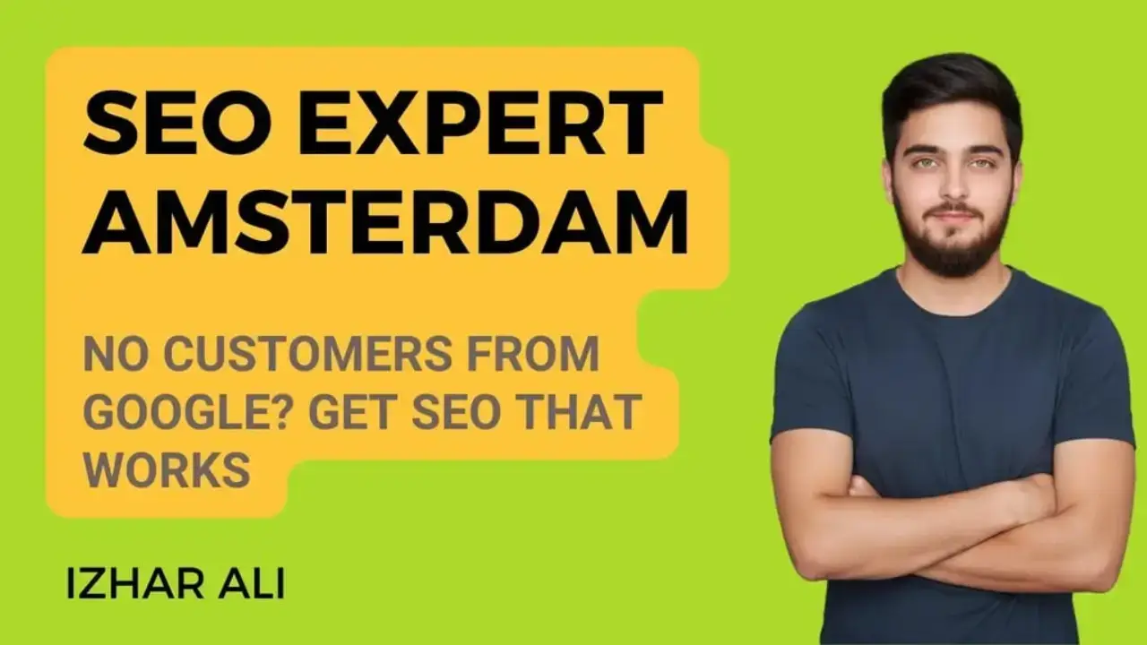 Izhar Ali as an SEO Expert Amsterdam