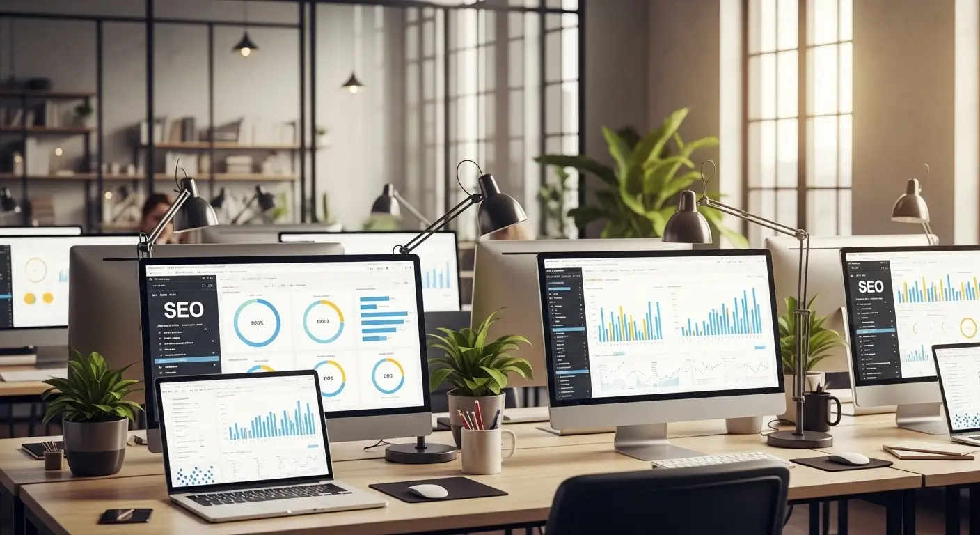Screen with Technical SEO Audit